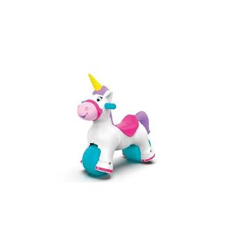 Imagen de Correpasillos Baby Unicorn con sonido de trote y relincho ¡convertible en balancín! 