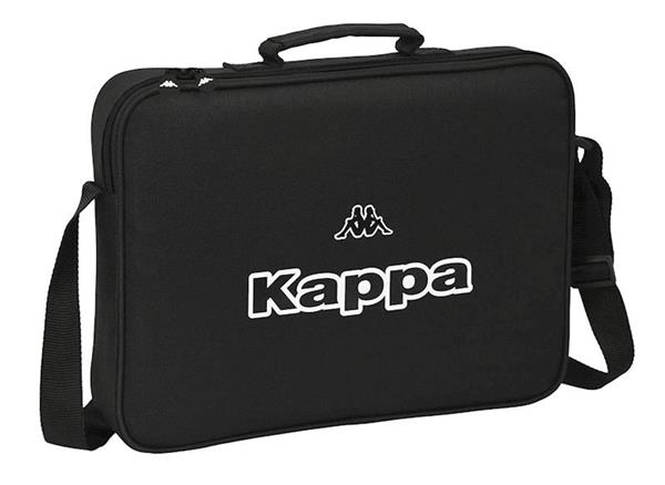 Imagen de Cartera Extraescolares Kappa "Black" 38X28X6