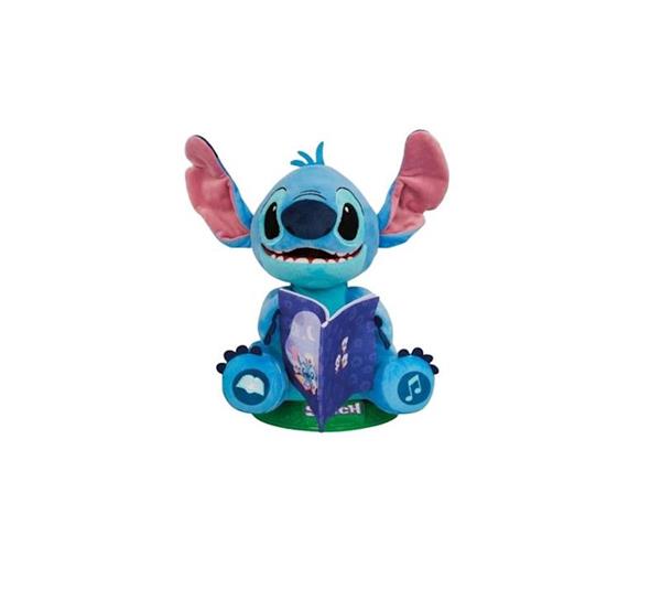 Imagen de Muñeco Stitch Cuenta Cuentos 25 cm con luces y sonidos, tiene 4 historias y 4 canciones ¡mueve su cuerpo y boca mientas habla o canta!