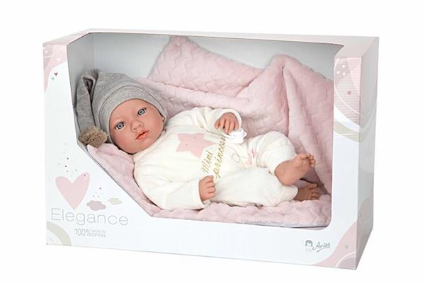 Imagen de Muñeca Rosa Elegance Con Portabebe