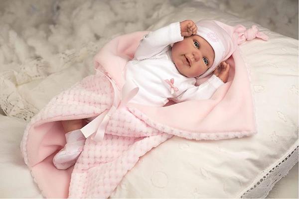 Imagen de Muñeca Reborn Mies Con Manta
