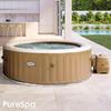 Imagen de Jacuzzi Purespa burbujas redondo beig D236 x 71 cm 1339 litros 