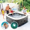 Imagen de Jacuzzi Purespa burbujas Greystone deluxe para 4 personas 795 litros 211x211x71 cm