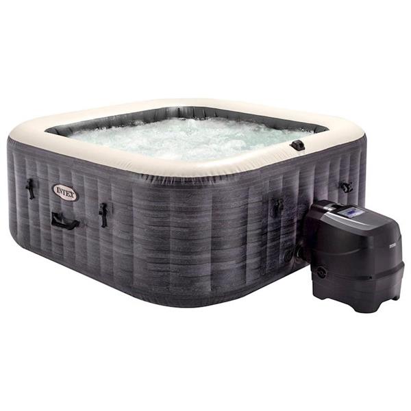 Imagen de Jacuzzi Purespa burbujas Greystone deluxe para 4 personas 795 litros 211x211x71 cm