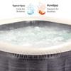 Imagen de Jacuzzi Purespa burbujas Greystone deluxe para 4 personas 795 litros 211x211x71 cm