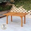 Imagen de Mesa rectangular de acacia extensible Aktive 150/200X100X74cm