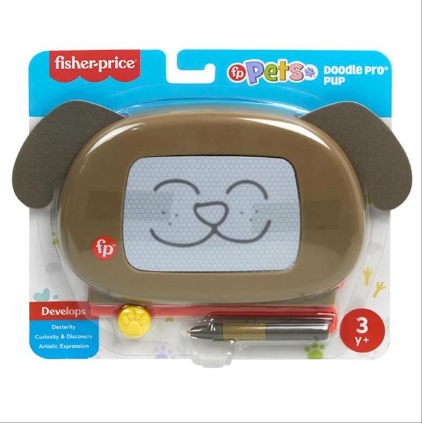 Imagen de Pizarra Mágica Fisher-Price Pet Pals. Incluye 1 pizarra magnética con temática de gato o perro. - Modelos surtidos