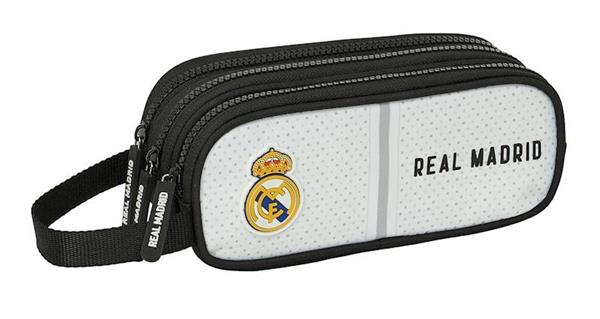 Imagen de Portatodo Triple Real Madrid 1ª Equipacion 24/25 21X8,5X7 cm