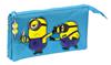 Imagen de Portatodo Triple Minions "Minionstatic" 22X12X3Cm