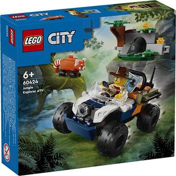 Imagen de Juego de construccion Exploradores de la Jungla: Todoterreno y Misión del Panda Rojo Lego City