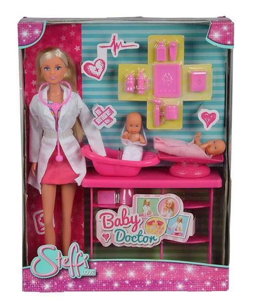 Imagen de Muñeca Steffi Love Pediatra Simba Smoby