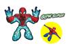 Imagen de Figura estirable  Marvel  Glow Surge Spiderman. Brilla en la oscuridad. 13 CM