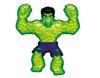 Imagen de Figura estirable  Marvel  Glow Surge Hulk. Brilla en la oscuridad. 13 CM