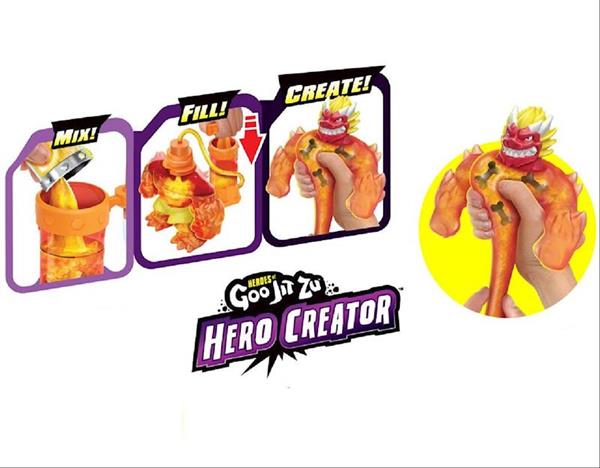 Imagen de Figura Goo Jit Zu Hero Creator. Crea tu Goo Jit Zu 13 CM - Modelos surtidos