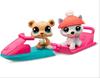 Imagen de Pack de 3 Figura Mascota  Littlest Pet Shop Snow Day con 6 accesorios.