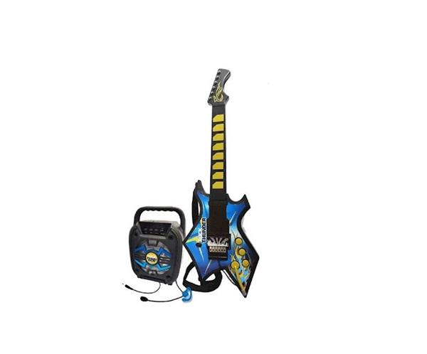 Imagen de Guitarra Elctrónica Rock Thunder mas Bafle Con Bluetooth.