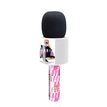 Imagen de Micrófono Barbie con Melodías Conecta tu dispositivo bluetooth y canta tus canciones favoritas. 52x9x42 cm