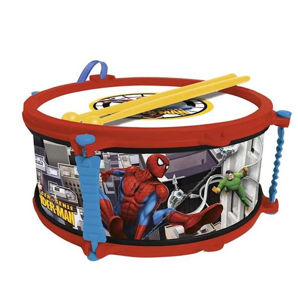 Imagen de Tambor Grande Spiderman Rojo niños