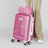 Imagen de Maleta cabina BARBIE  ABS 4R Varsity 55x38x20 cm