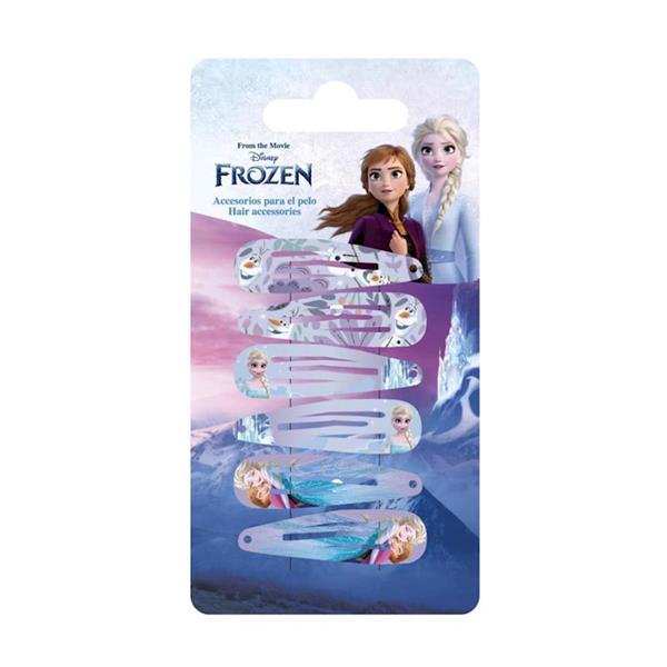 Imagen de Accesorios Pelo Clips 6 Piezas Frozen 6.5 X 12.5 X 0.1 Cm