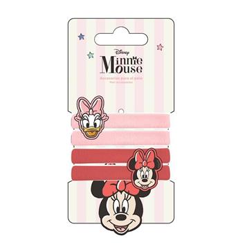 Imagen de Accesorios Pelo Coletero 4 Piezas Minnie 6.5 X 12.5 X 0.1 Cm