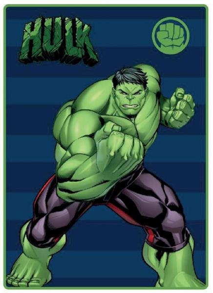 Imagen de Manta Hulk Marvel 100 X 140 Cm