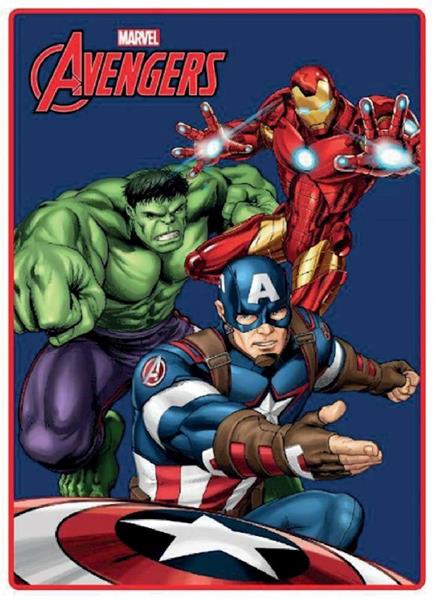 Imagen de Manta Avengers Marvel 100X140Cm