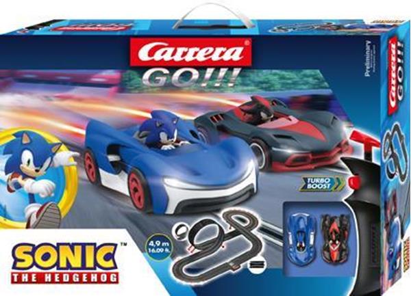 Imagen de Pista Sonic The Hedgehog, incluye 2 coches (Sonic y Shadow) 4,9 metros