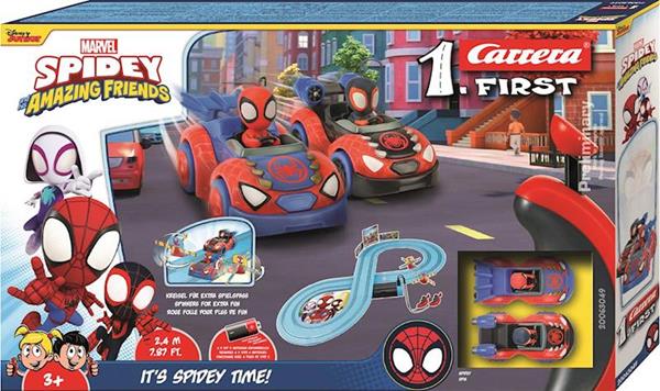 Imagen de Pista Carrera Spidey  It's Spidey Time! Incluye 2 Coches (Spidey y Spin) 2,4 Metros