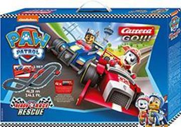 Imagen de Pista Carrera GO!!! Paw Patrol - Ready Race & Rescue. Incluye 2 coches  (Chase+Marshall) 4,3 Metros