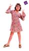Imagen de Disfraz Infantil Hippie Psicodélica Talla 7-9 años Viving Costumes