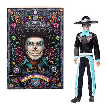 Imagen de Muñeca Barbie Colección Signature Día De Muertos Ken