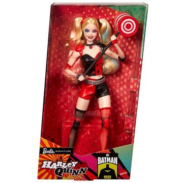 Imagen de Muñeca Barbie Signature Colección Batman 85 Aniversario Harley Quinn