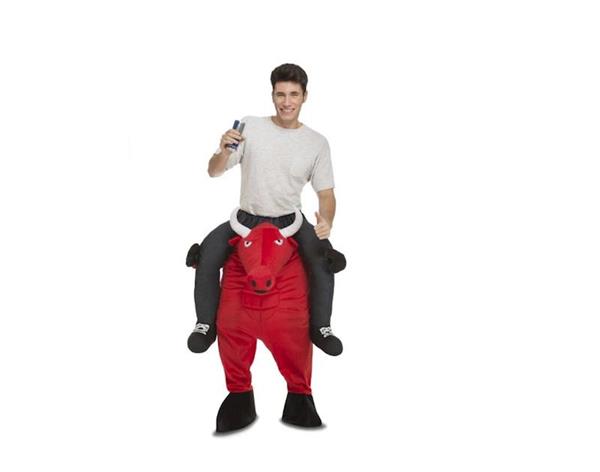 Imagen de Disfraz Adulto Ride-On Toro Rojo Talla M-L Viving Costumes