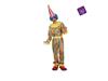 Imagen de Disfraz Infantil Payaso De Rayas Talla M-L Viving Costumes