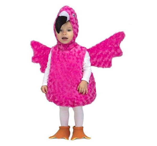 Imagen de Disfraz Flamenco Peluche Talla 12-24 meses Viving Costumes