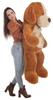 Imagen de Peluche Perro Marron Jal 140 Cm Creaciones Llopis