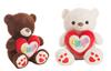 Imagen de Oso Peluche Corazón Cuadro Love 32 Cm