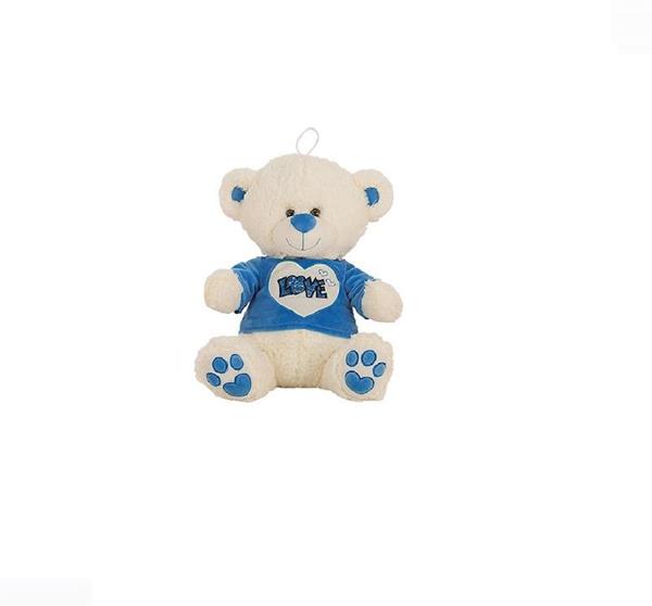 Imagen de Oso Peluche Camiseta Love Purpurina 120 Cm