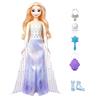 Imagen de Muñeca Frozen Elsa Spin And Reveal. Incluye 11 sorpresas 5 accesorios y 5 pegatinas con una escena de juego inspirada en la pelicula.