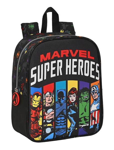 Imagen de Mochila Guarderia Adapt.Carro Avengers "Super Heroes" 22X27X10