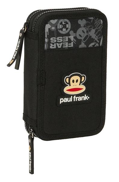 Imagen de Plumier Doble Pqño 28 Pcs Paul Frank "Join The Fun" 12,5X19,5X4Cm