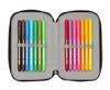 Imagen de Plumier Doble Pqño 28 Pcs Paul Frank "Join The Fun" 12,5X19,5X4Cm