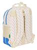 Imagen de Mochila Doble Adapt.Carro Benetton "Topitos" 32X42X15