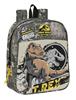 Imagen de Mochila Guarderia Adapt.Carro Jurassic World "Warning" 22X27X10Cm