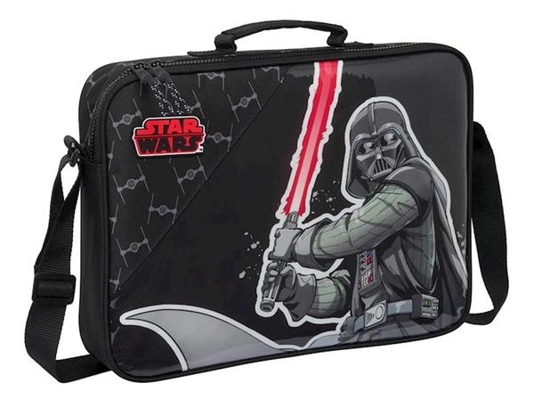 Imagen de Cartera Extraescolares Star Wars "The Fighter" 38X28X6Cm
