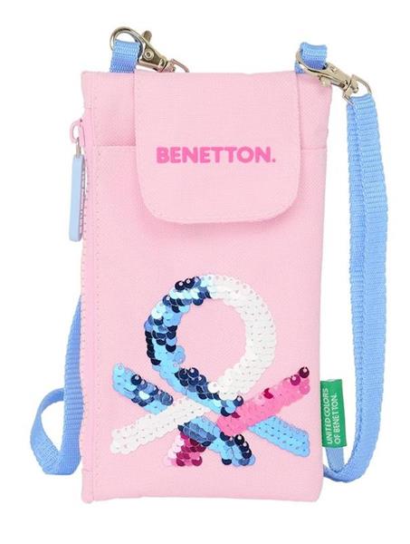 Imagen de Monedero Portamovil Benetton "Pink" 10X19Cm