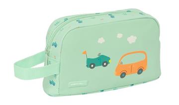 Imagen de Portadesayunos Termo Fácil Limpieza Safta Preescolar "Coches" 21,5X12X6,5Cm