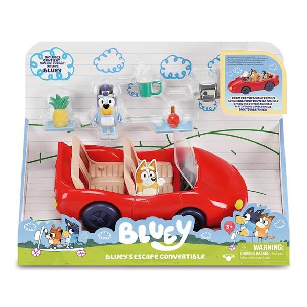 Imagen de Bluey Vehículo Convertible Coche Descapotable