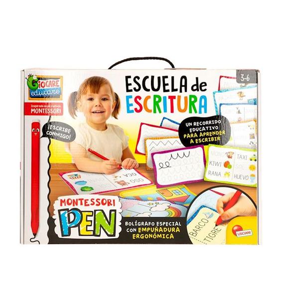 Imagen de Juego educativo Montessori  Escuela De Escritura. Una escuela infantil para aprender a escribir y leer.